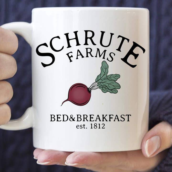 The Office Schrute Farms Coffee Mug for wholesale by Foxy Mug