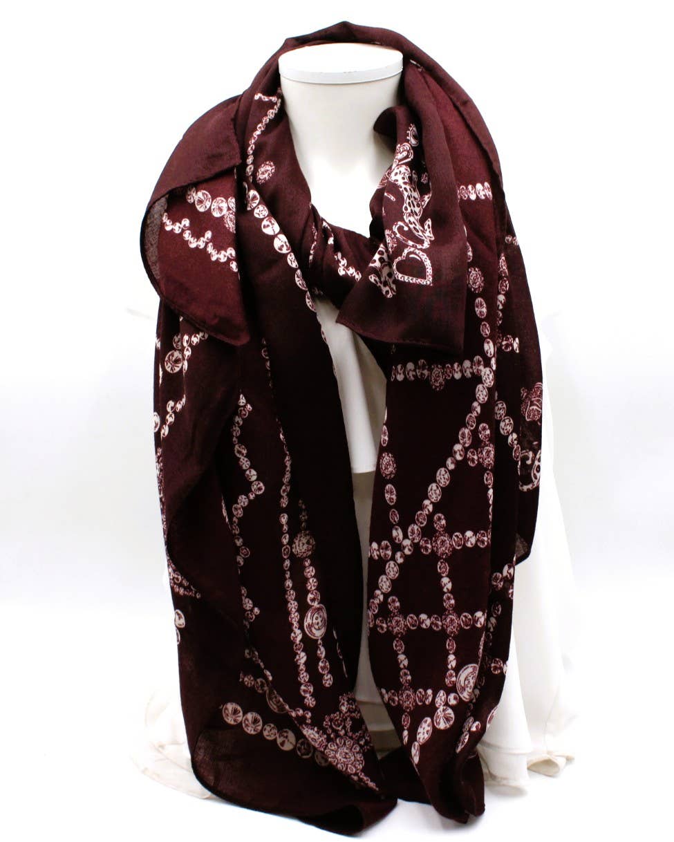 Reference Mode - Wholesale Scarf - Women's - Trendy scarf with luxury pattern1
