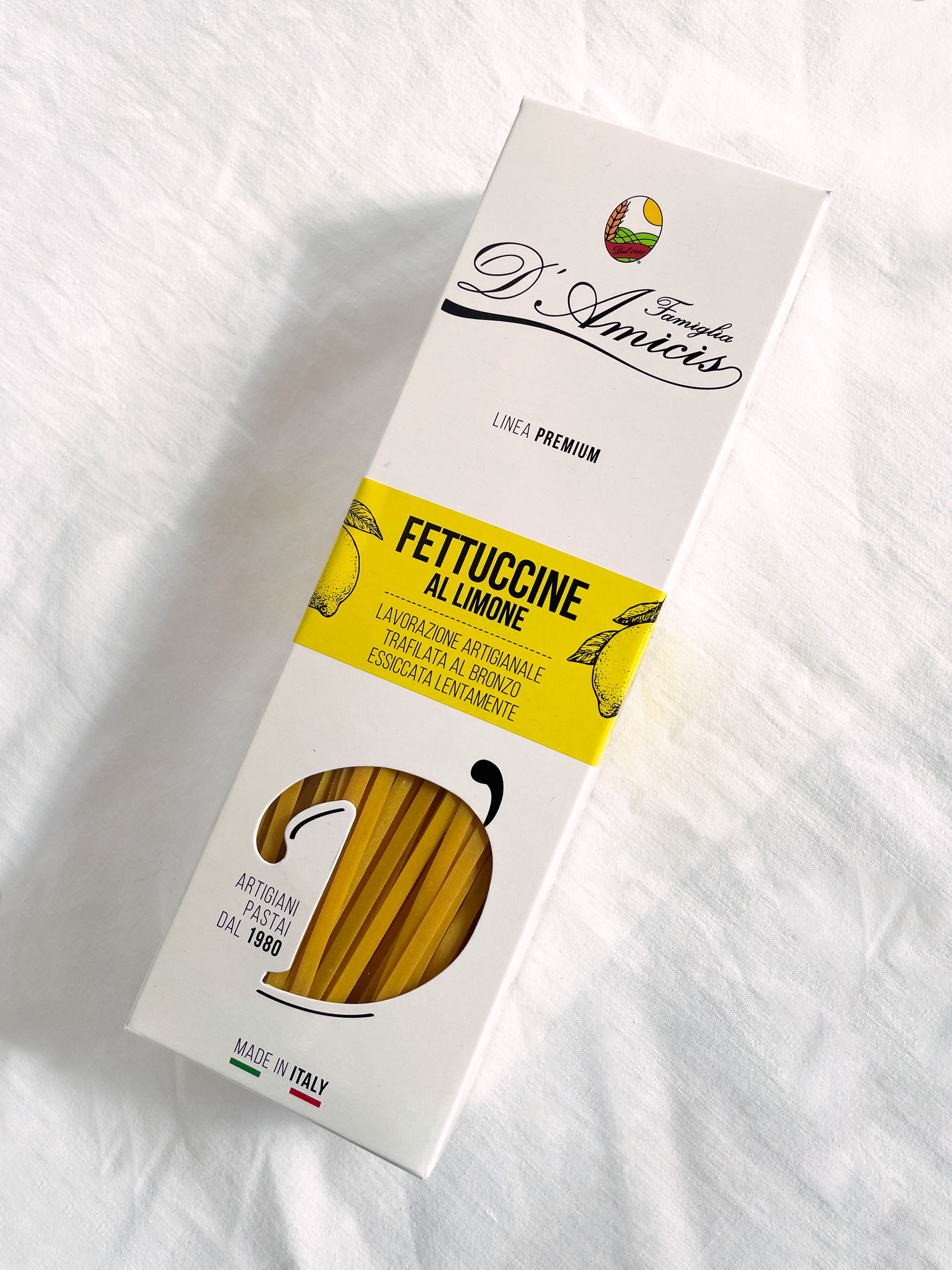 OLIO DI SERRA - Wholesale Pasta - Fettuccine with Lemon (500g)0
