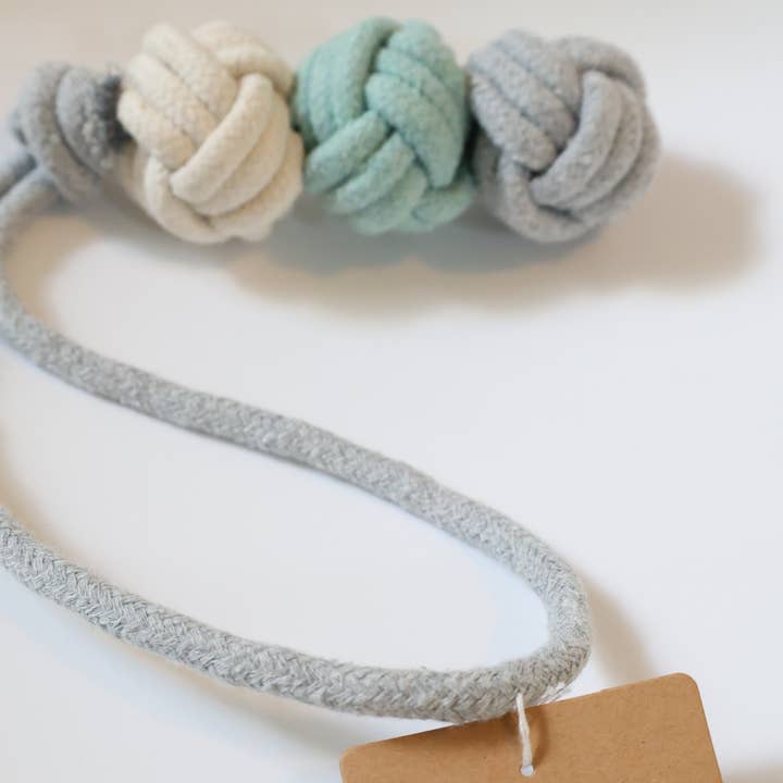 Monli Handcrafted Pet Toys – Engroshandel Tovlegetøj - Hund – Mint-isen Hundesnor Boldlegetøj til Små Hunde1