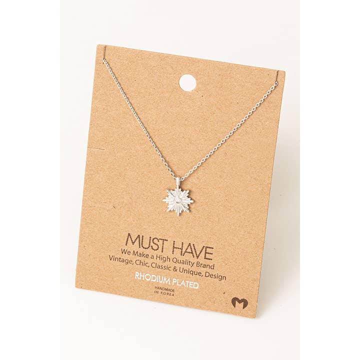 Fame Accessories – wholesale Hänge-/berlockhalsband – Kompass stjärna hänge halsband