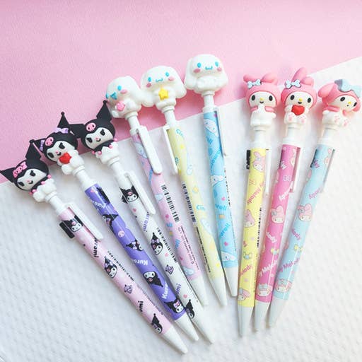 K-Wonderland – Großhandel Bleistift – Sanrio 3D-Figuren Kugelschreiber mit 0,5 mm Spitze9