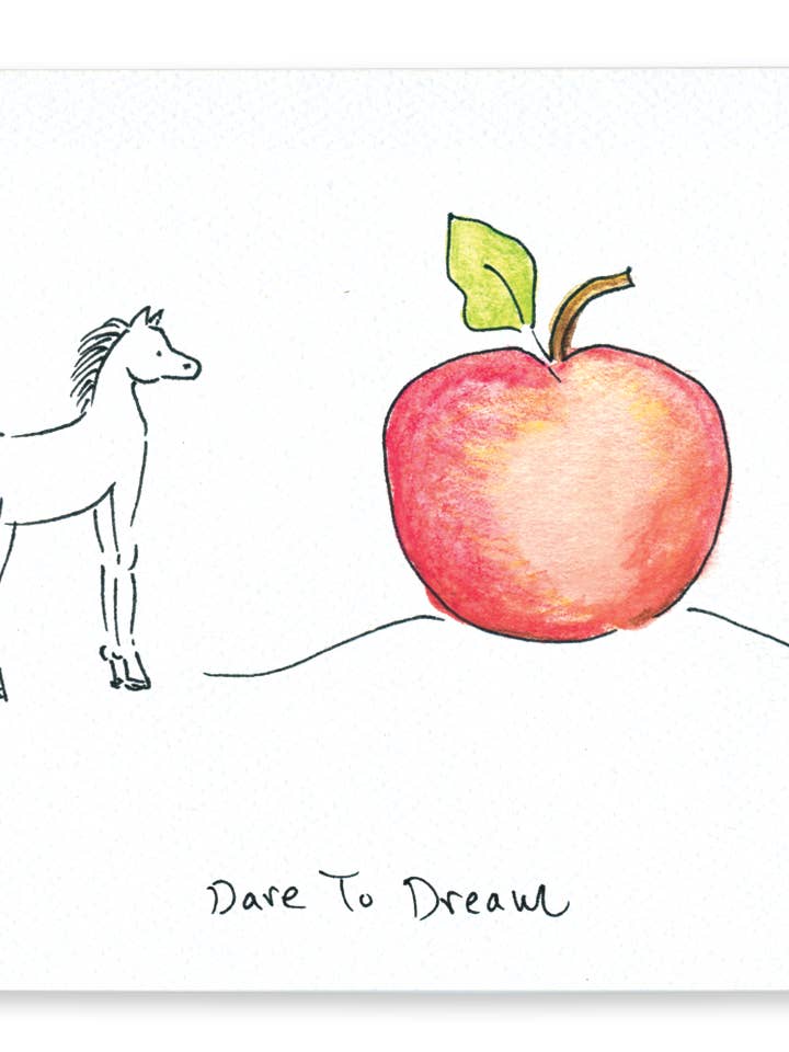 Dare to Dream (Horse) for wholesale by Rosie’s Wonders Connection Cards