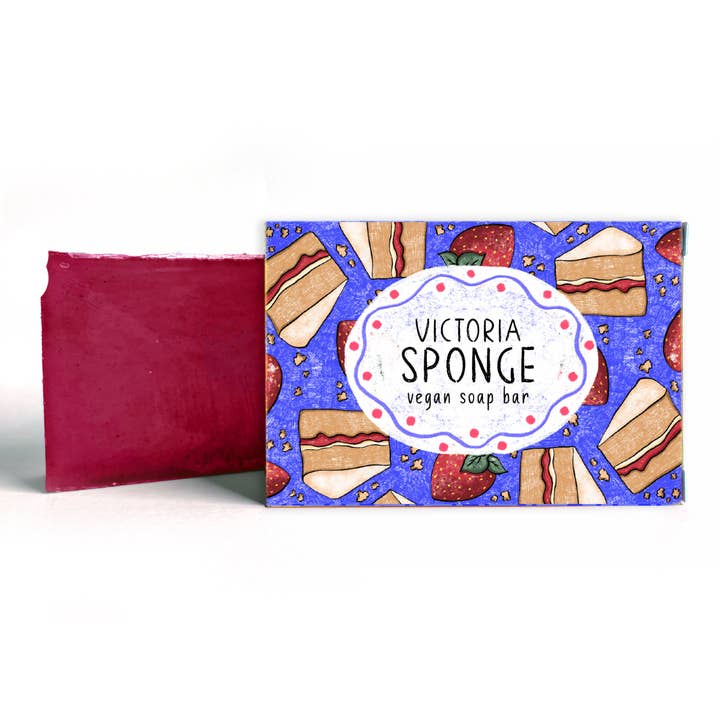 Victoria Sponge Soap for wholesale by Neon Magpie