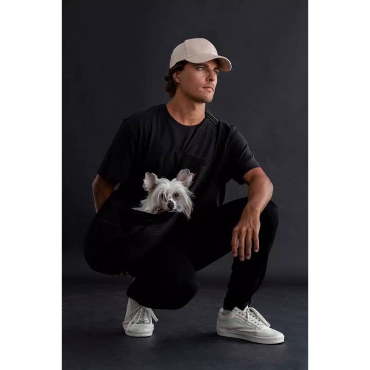 NOAH AND PAW LLC - Wholesale Pet Carrier - Cat/Dog - Premium Denim Pet sling Carrier 3x Safety16