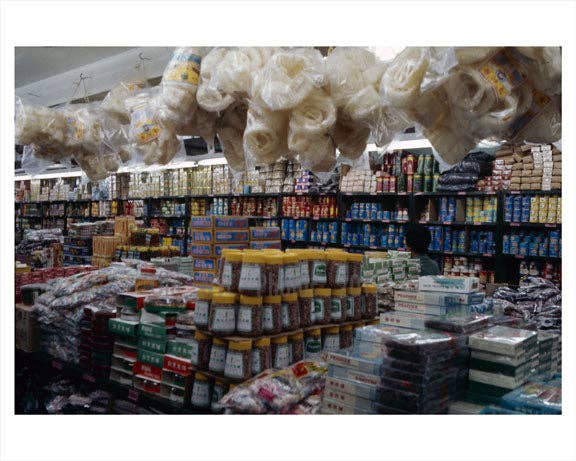 Old NYC Photos - Wholesale Art Print - Chinatown grocery store - Downtown Manhattan, NY1