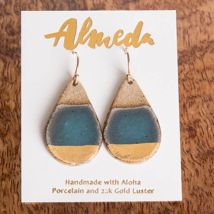 Patina Rain Drop for wholesale by Almeda Jewelry