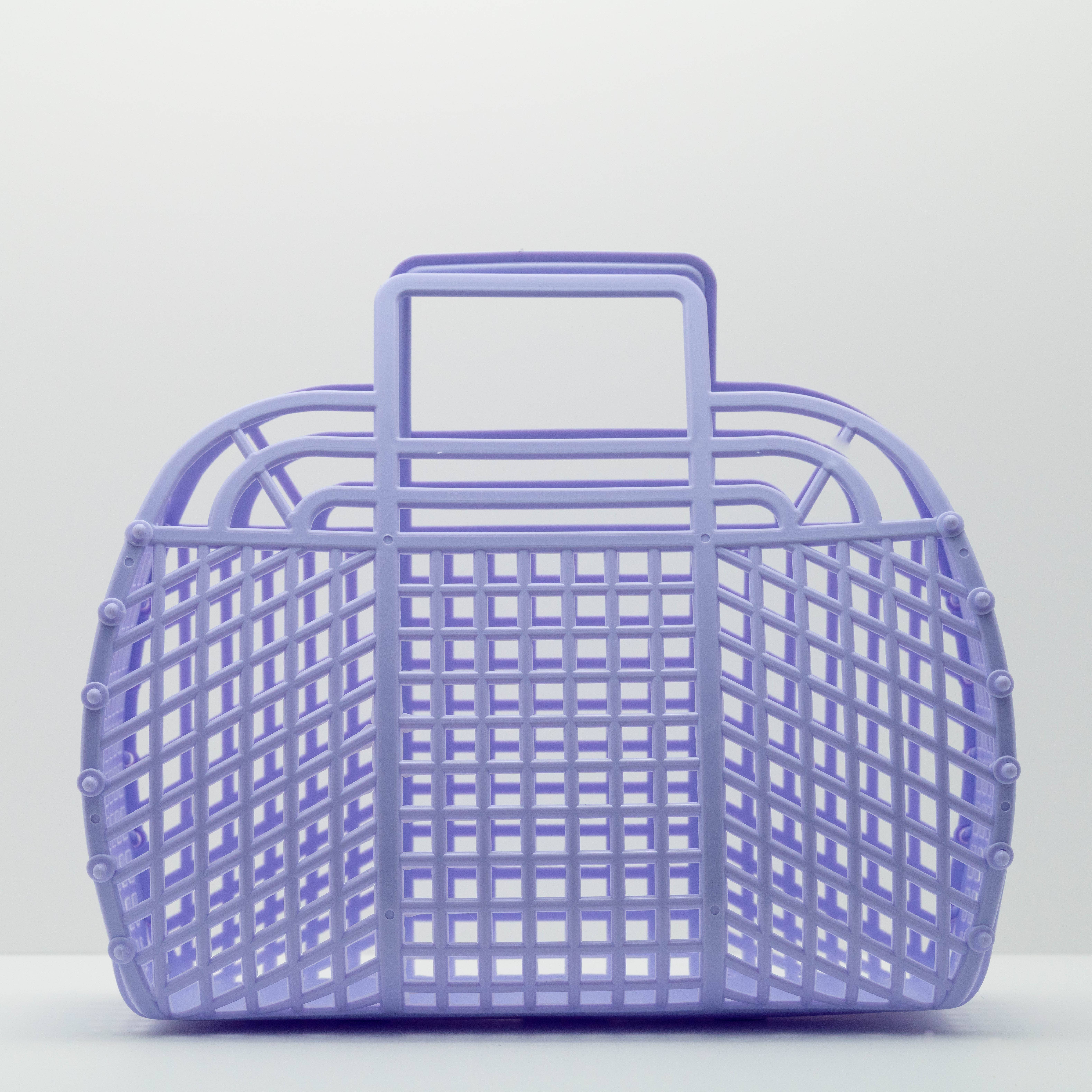 JustforZo boutique, Inc. - Wholesale Basket - Large Retro Jelly Baskets! - 𝙈𝙖𝙙𝙚 𝙞𝙣 𝙐𝙎𝘼!5