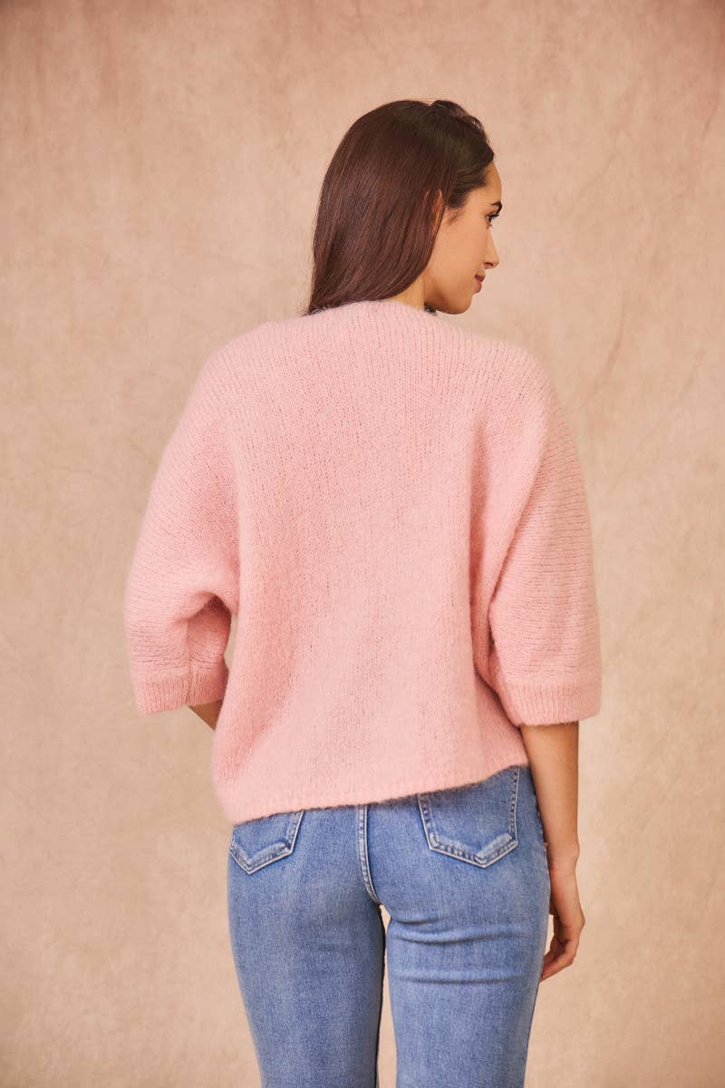 Calie Paris - Venta al por mayor Jersey de punto - Mujer - Suéter elegante de mohair kid0