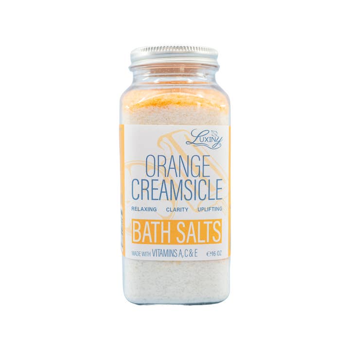 Luxiny Products - Luxurious Bath and Body - Wholesale Bath Salts - Bath Salts | Orange Creamsicle | 20 oz | Bath Salts Soak