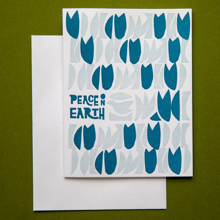 Peace on Earth Card for wholesale by Little Comet