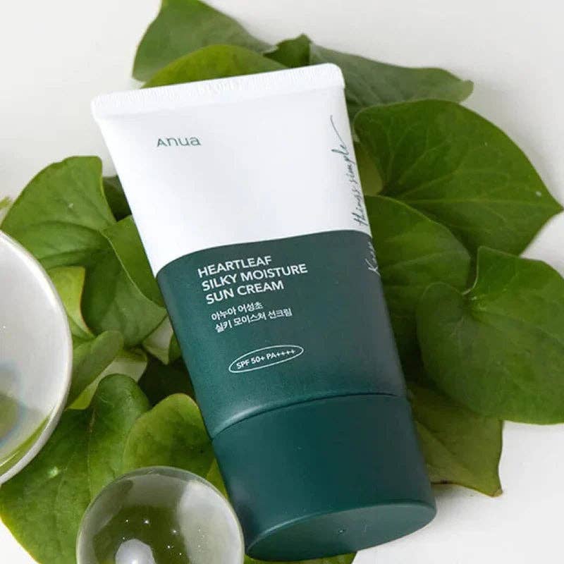 YEOSKIN - Wholesale Sunscreen - ANUA – Heartleaf Silky Moisture Sunscreen 50ml1