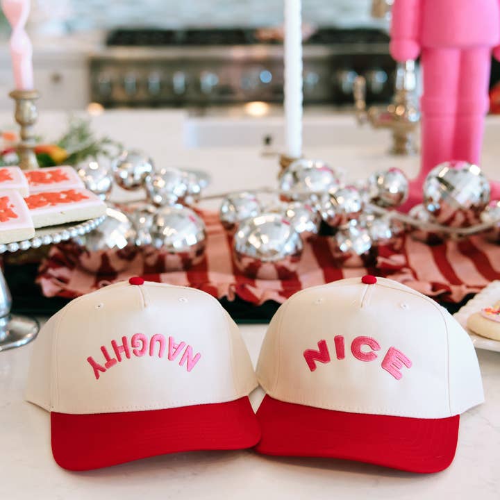 Ruby Moon - Wholesale Trucker Hat - Unisex - Naughty- Holiday Hat