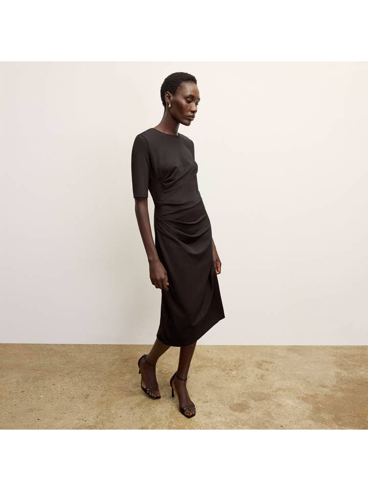 M.M.LaFleur - Wholesale Dress - Women's - Ciela Dress - Italian Jersey :: Black
