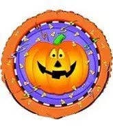 Party Expo, LLC – Großhandel Luftballons – 18-Zoll-Mylar-Ballon Pumpkin & Candy0