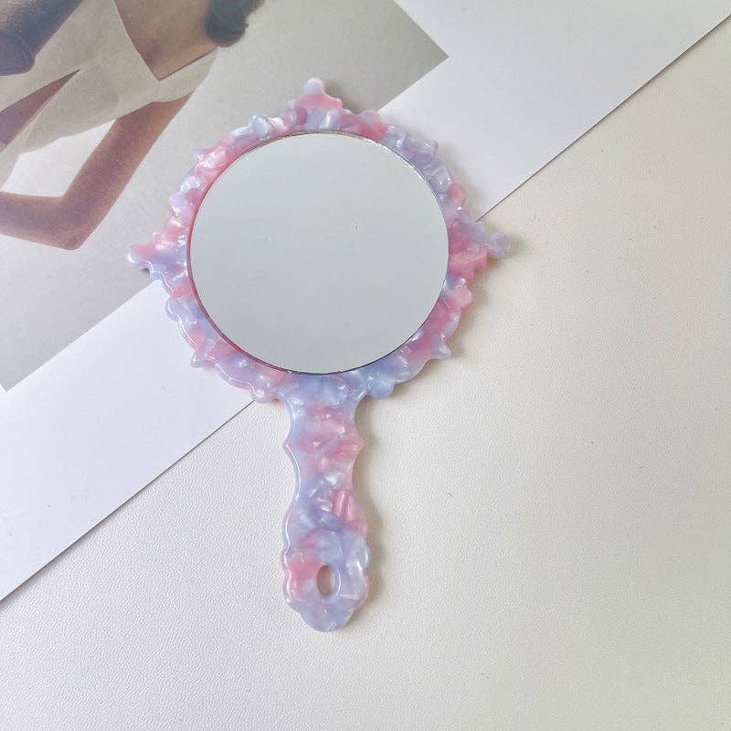 WEST AUSSIE SUPPLIES - Wholesale Compact Mirror - Mirroray - Princess-Style Acetate Hand Mirror3