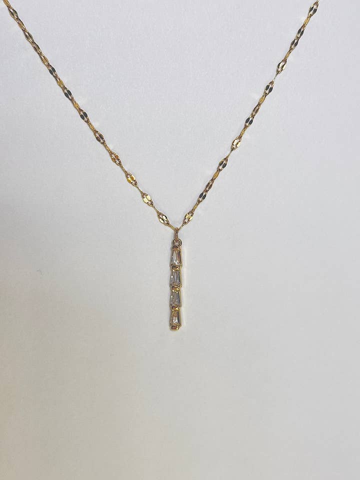 Collar de Cristal Lateral para venta al por mayor de Lynnmade