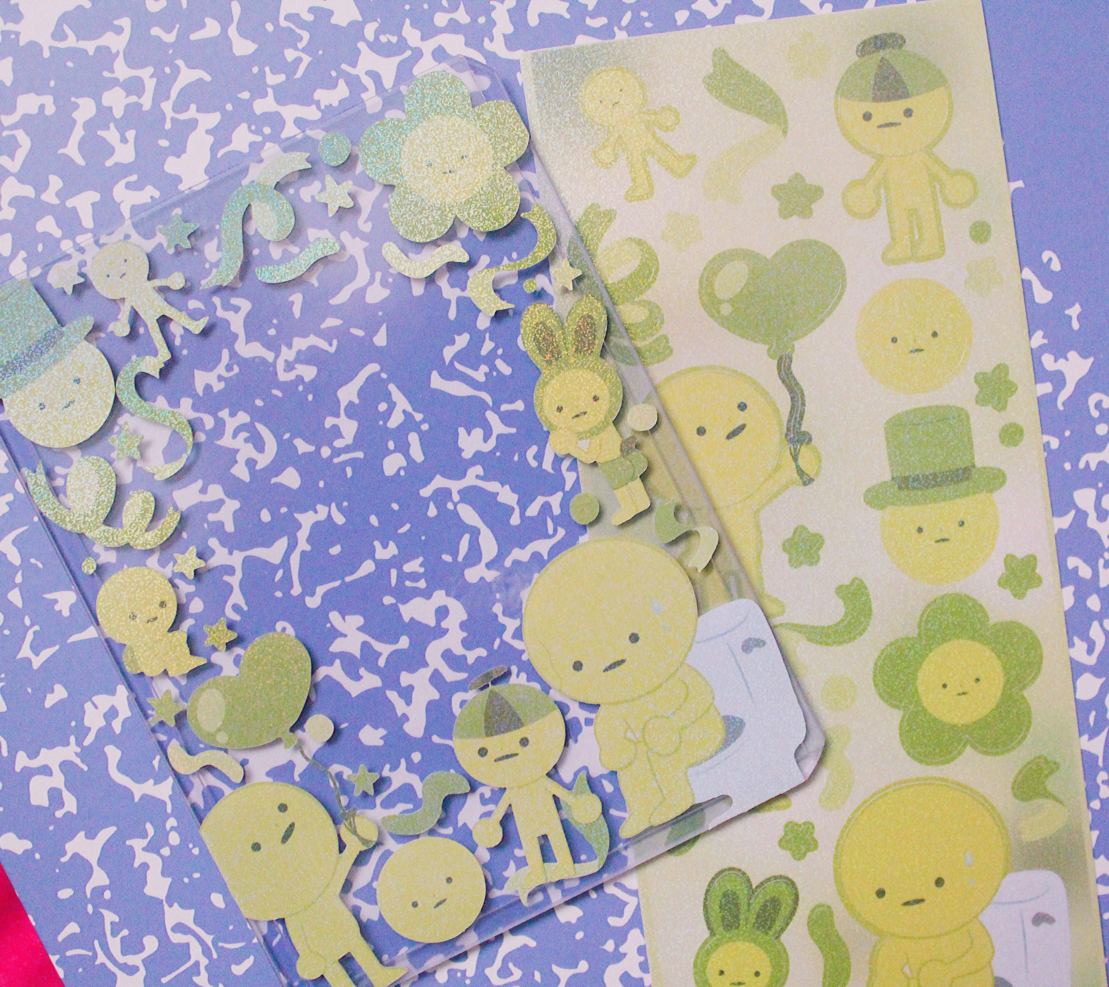 SadinYellow - Wholesale Sticker - Smiski Deco Stickers1