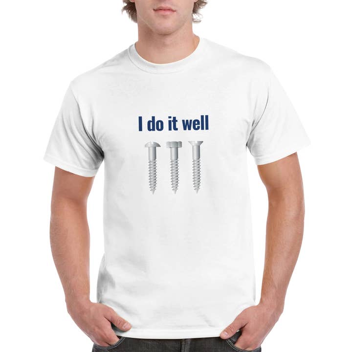 Short-sleeved T-shirt “I do it Well” - Stylish Choice for wholesale by Picatshirt