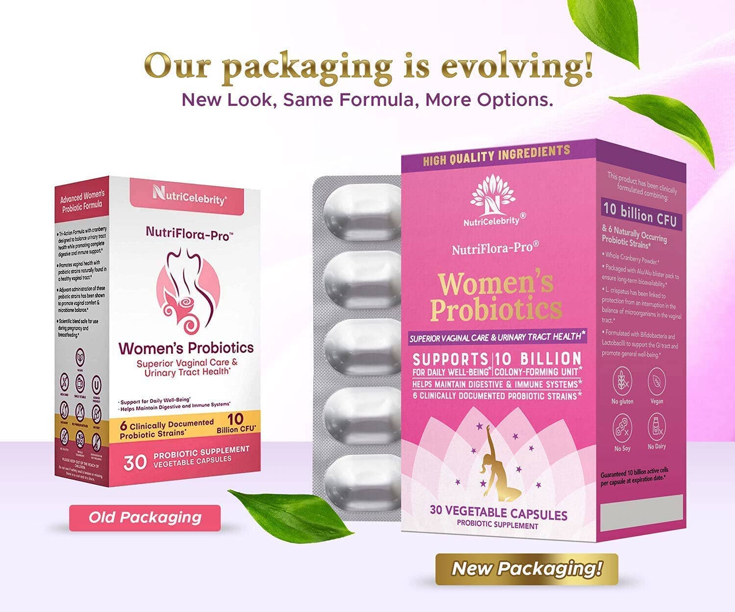 NutriCelebrity - Wholesale Oral Supplement/Vitamin - NutriFlora-Pro® (30 capsules) - Wholesale3