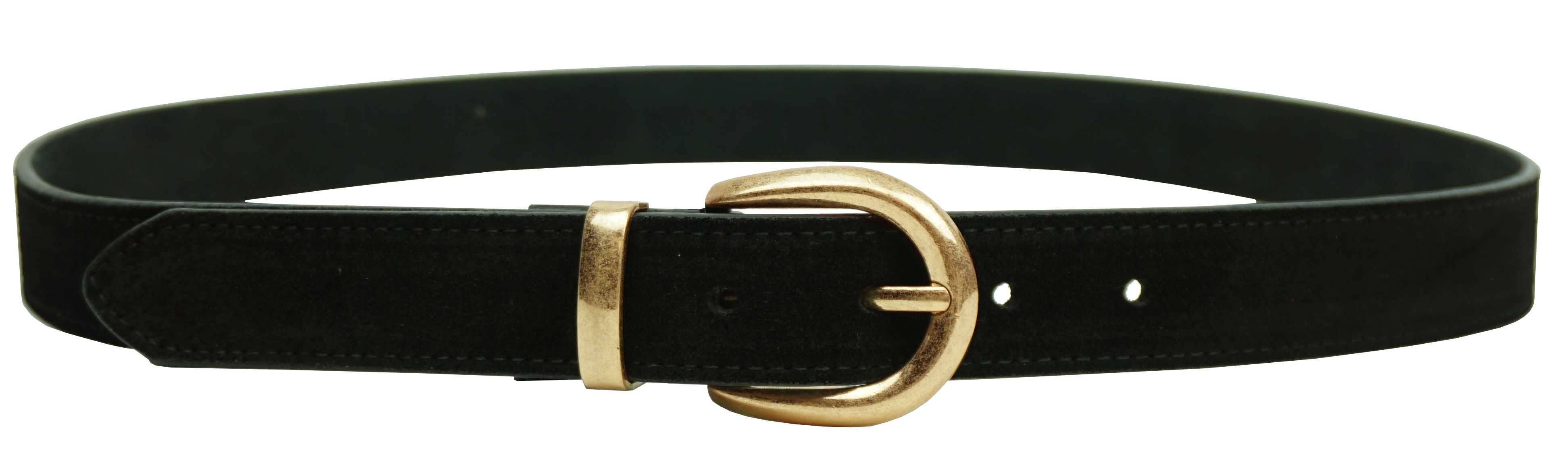 Anais - Wholesale Belt - Women's - Leather belt with gold buckle CT3956