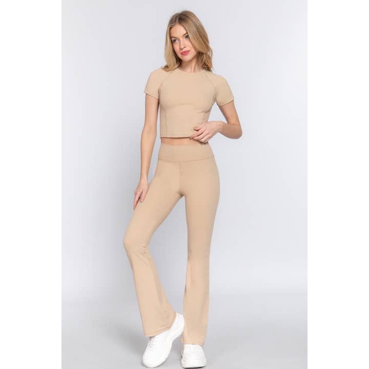 HiteJeans - Wholesale Activewear Set - Women's - WORKOUT TOP AND PANTS SET5