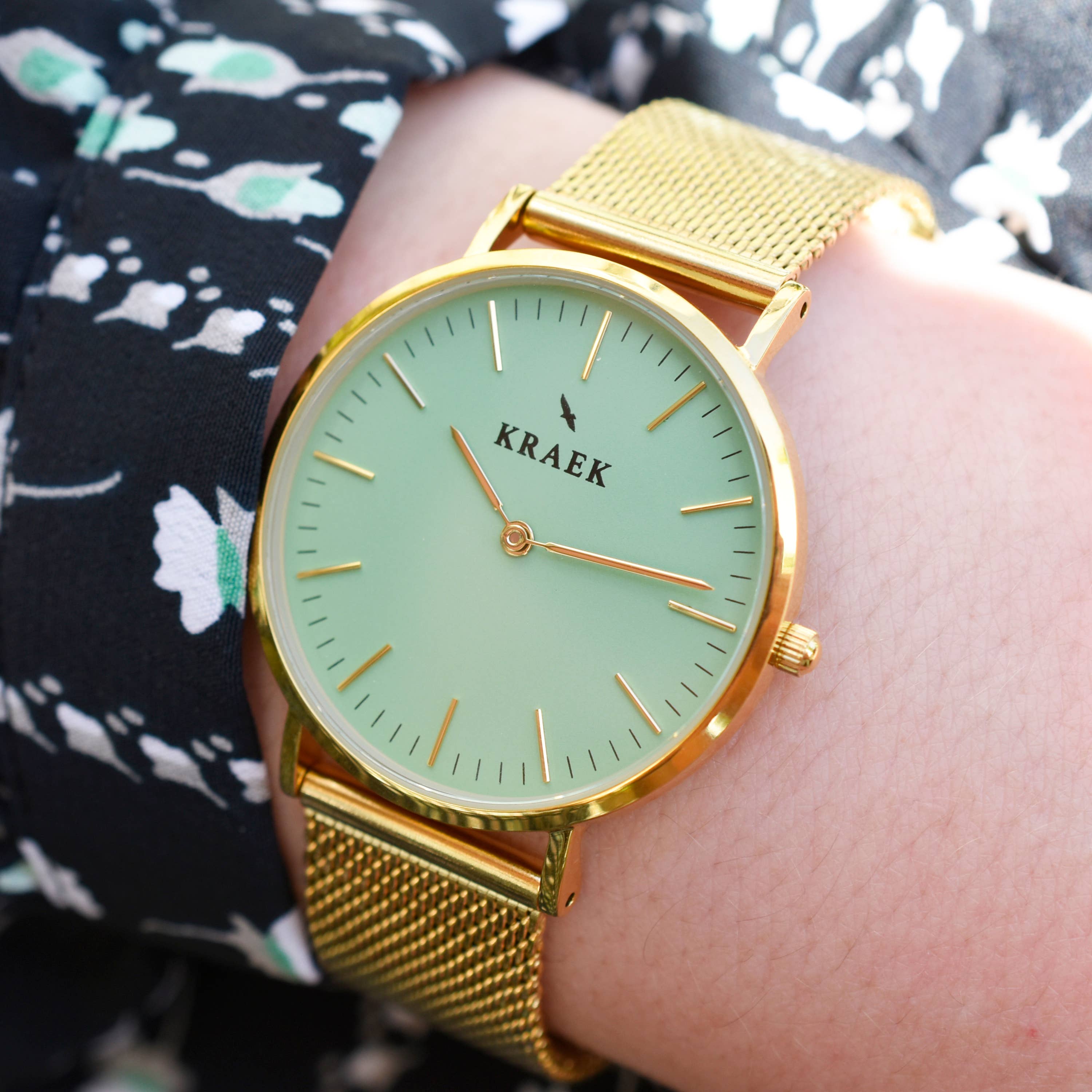 KRAEK Watches - Wholesale Wrist Watch - Women's - Sabina | Gold | Mesh | 36 mm1