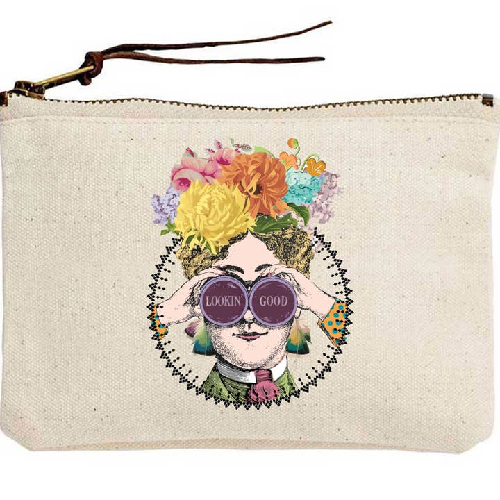 Lookin' Good Lady - Funda de lona para venta al por mayor de Potluck Press