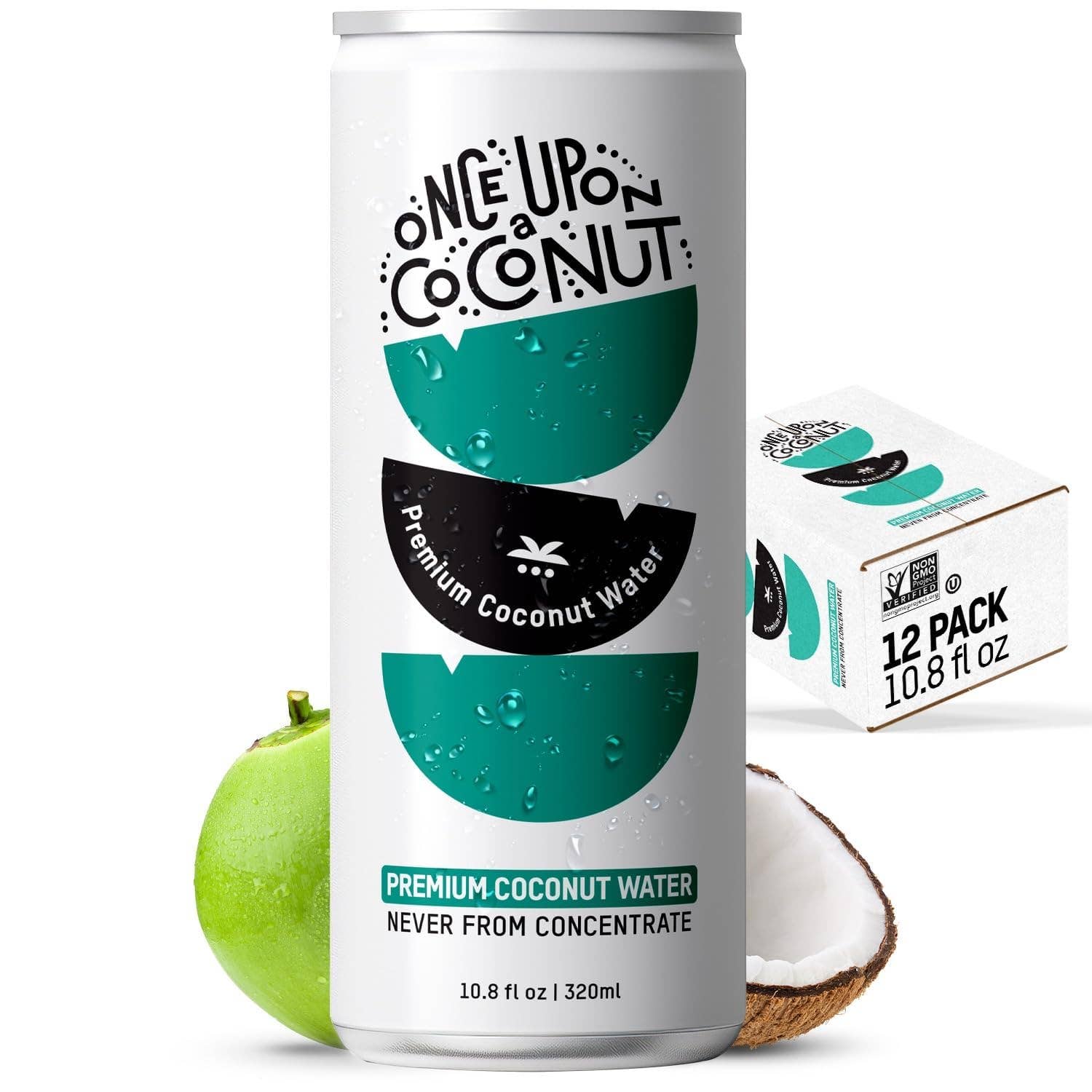 Oasis Snacks - Wholesale Flavored/Infused Water (Non-Carbonated) - Once Upon A Coconut Premium Natural Coconut Water, 10.8oz2