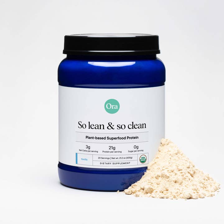 So Lean & So Clean - Protein Powder - Vanilla 20 serv for wholesale by Ora Organic