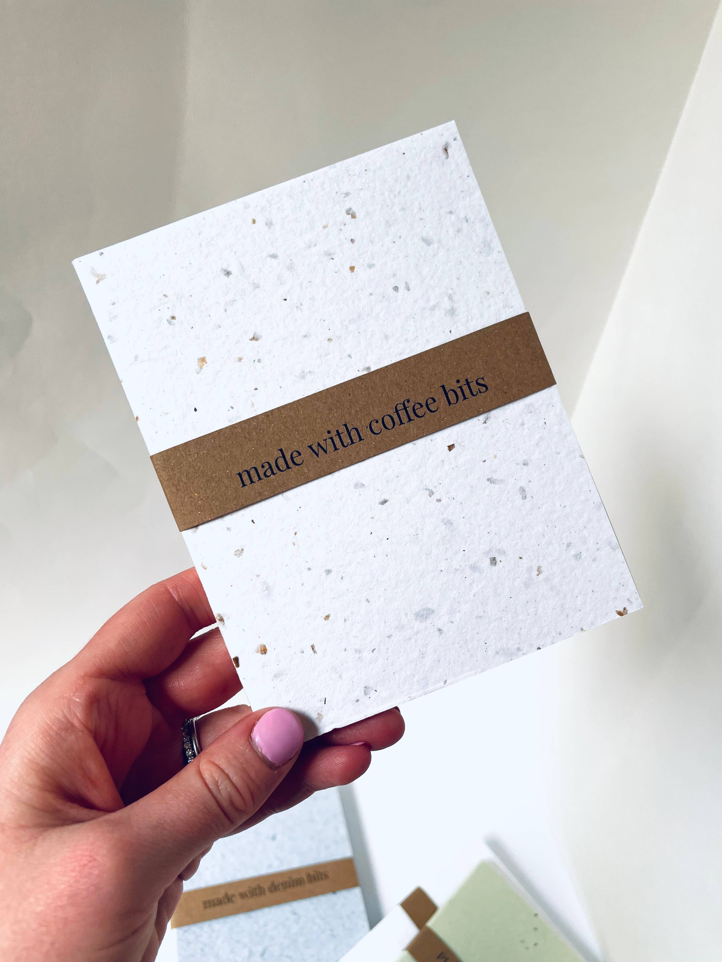 Atelier By Cat – wholesale Anteckningsbok – Mini anteckningsbok i återvunnet kaffeconfetti-papper, miljövänligt5