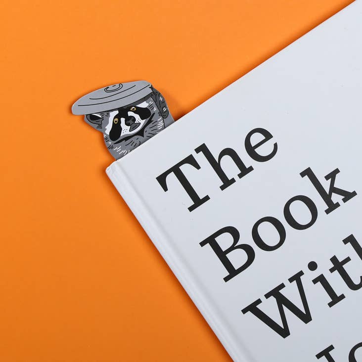 Humdrum Paper – Marcador por atacado – Marcador de página de guaxinim recortado2