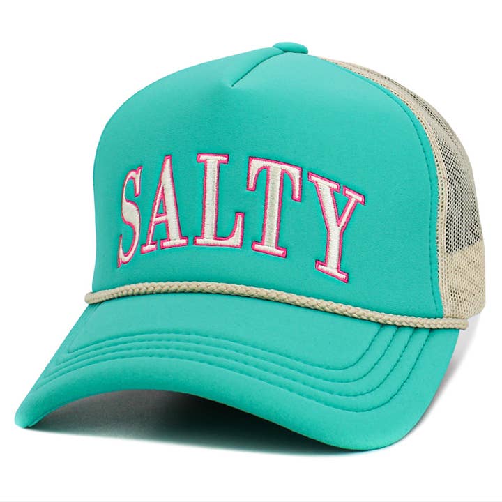 Sensibling Corp. - Wholesale Trucker Hat - Women's - SALTY Message Mesh Back Trucker Hat
7