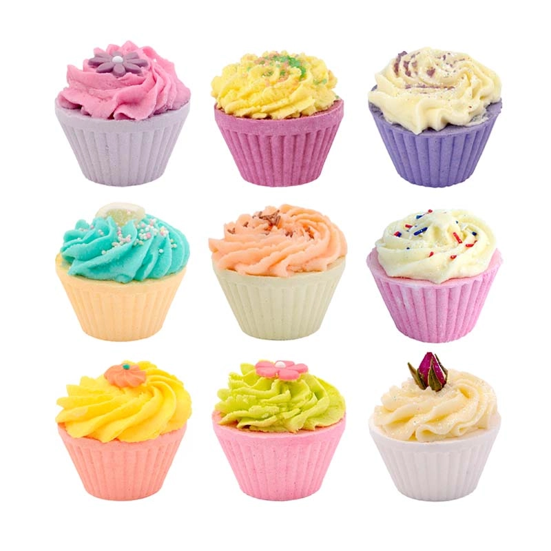 LS GROUP - Wholesale Bath Bomb/Fizz - Bath melts - Mix cupcakes 0