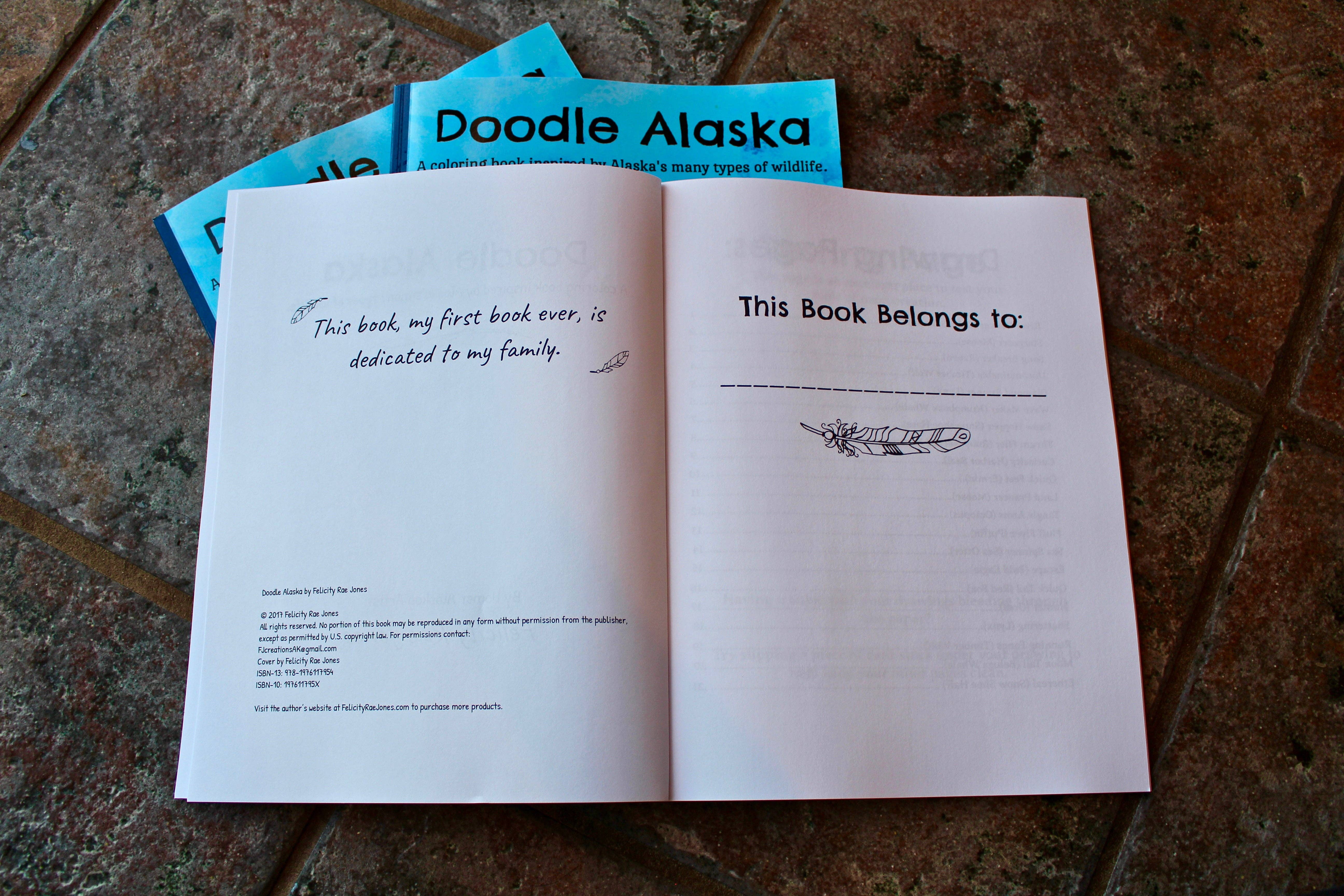 FJ Creations - Wholesale Coloring & Activity Book - Adult - Doodle Alaska Coloring Book2