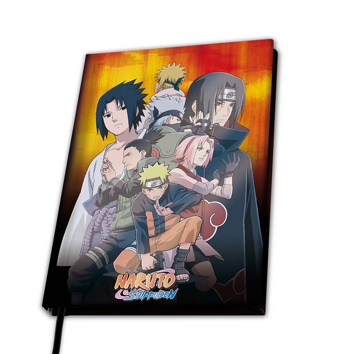 Carnet A5 Naruto Shippuden Konoha Groupe Anime Manga pour la vente par ABYstyle