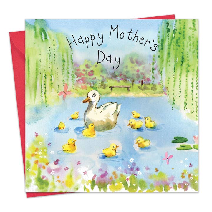 Twizler Ltd - Venta al por mayor Tarjetas del Día de la Madre - Tarjeta Feliz Día de la Madre - Patitos