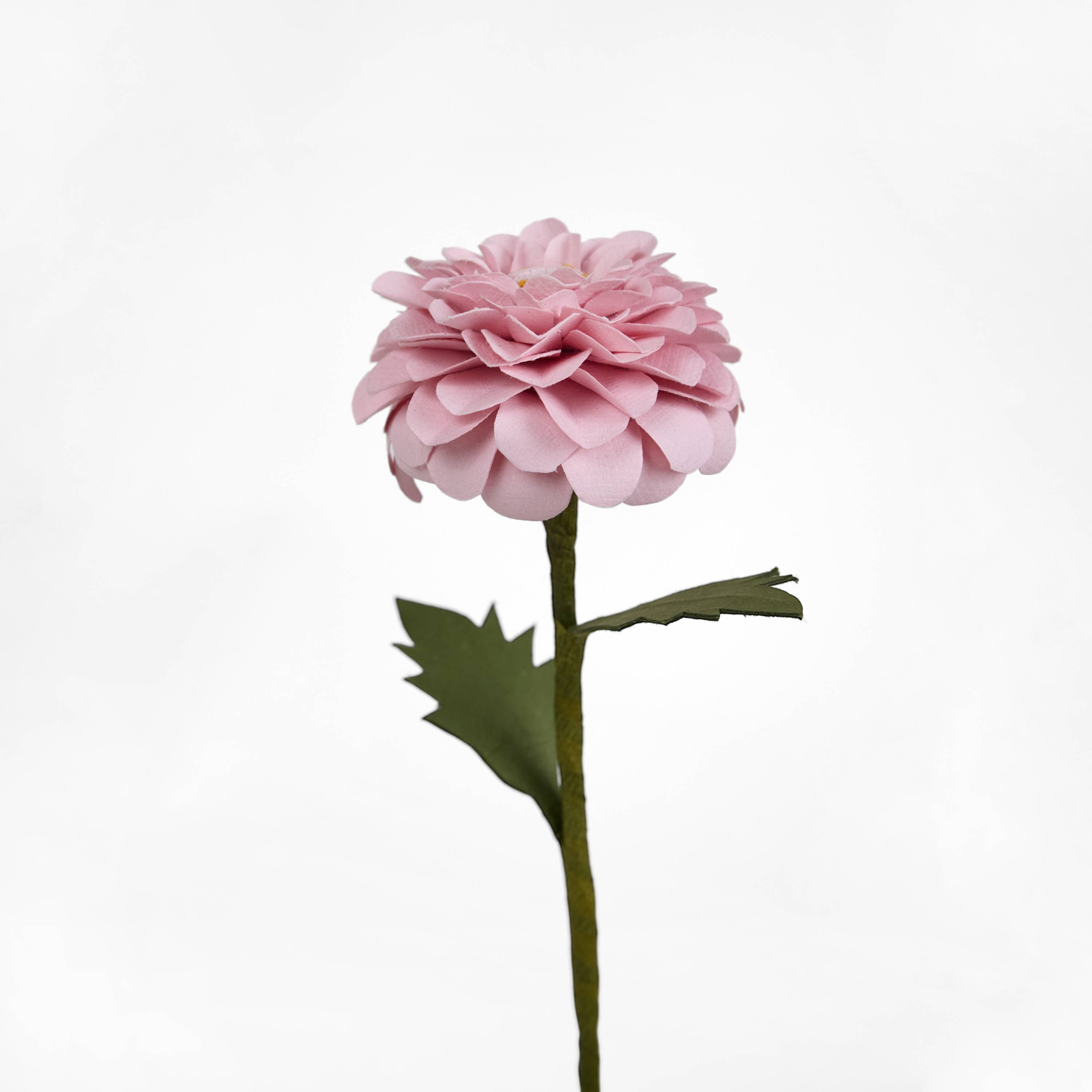 Craft Boat - Venta al por mayor Flores artificiales - FLOR DE PAPEL HECHA A MANO - DALIA ROSA1