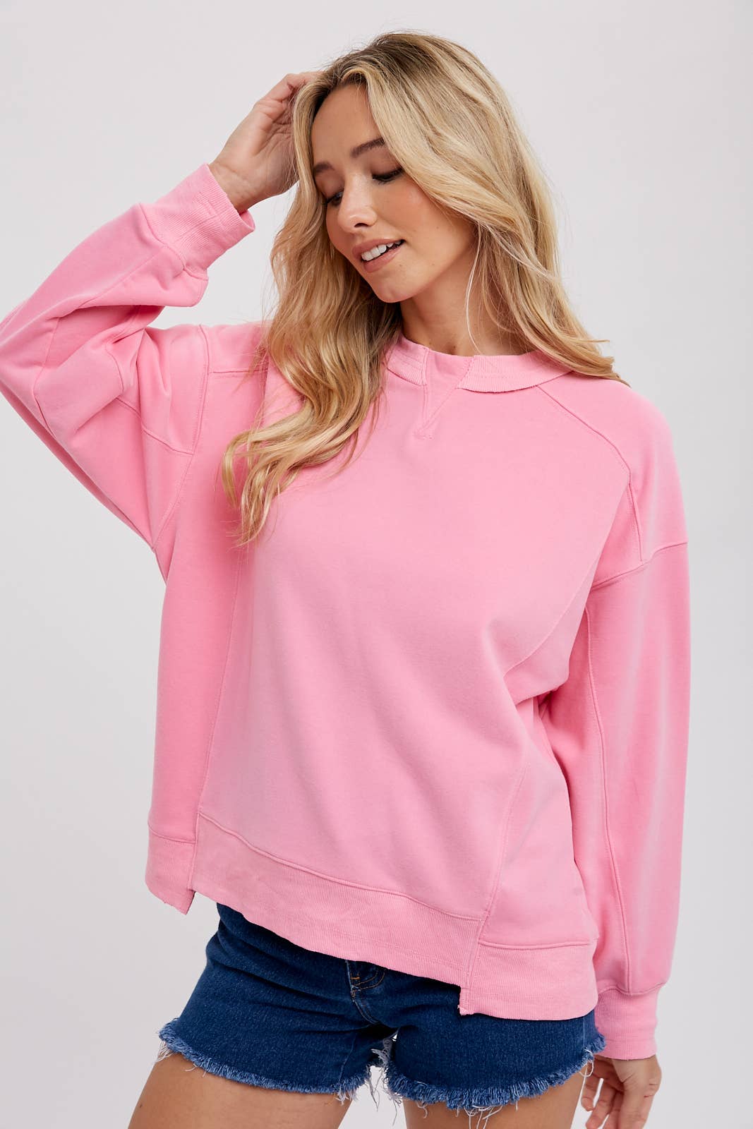Bluivy - Wholesale Sweatshirt - Women's - BOXY SWEATSHIRT19