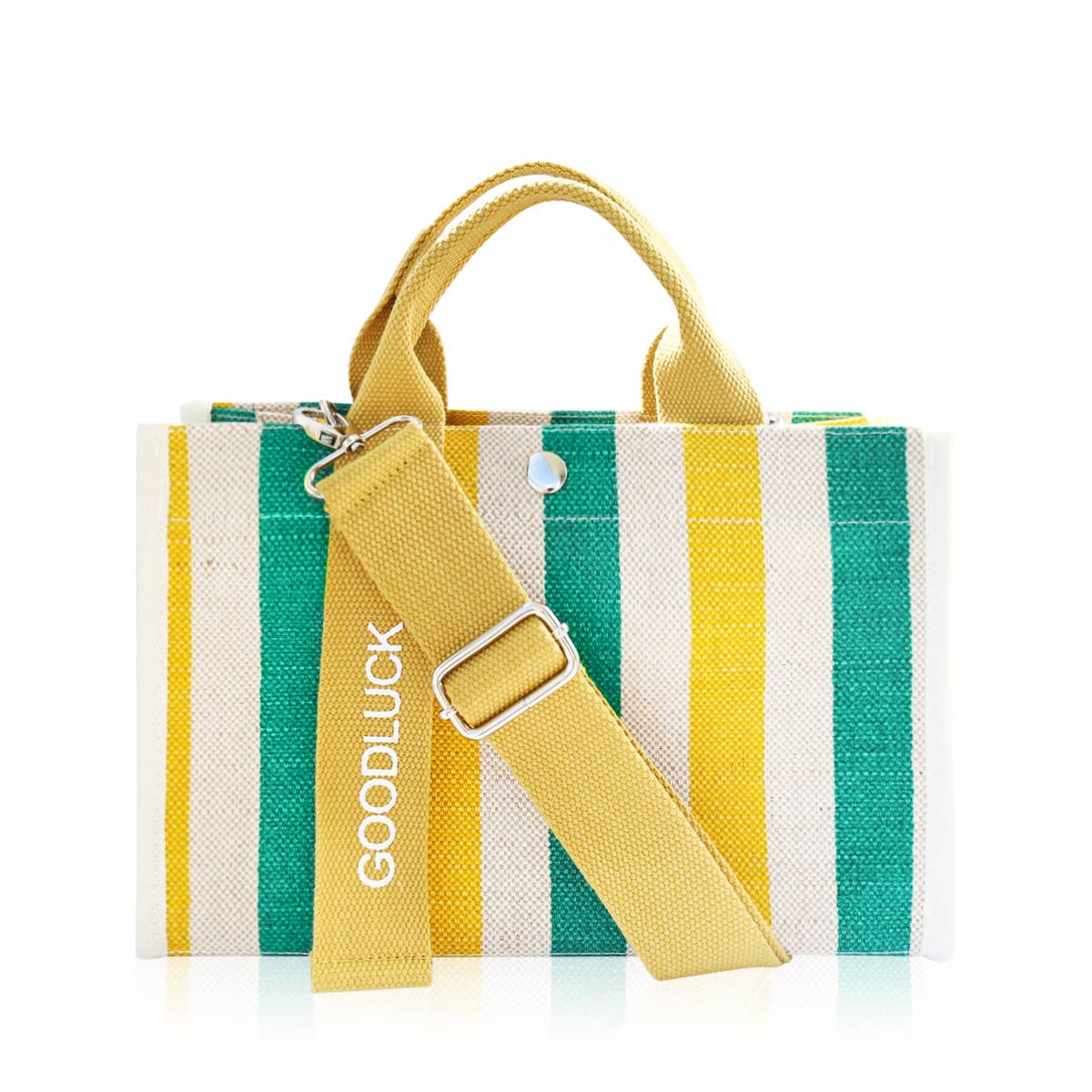 Loven x Mini Momo - Wholesale Tote Bag - Women's - Golf Rounding Bag Tote CanvasShoulder Crossbody Stripe Plaid7