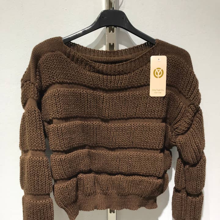 Only Yuan - Wholesale Knit Top - Women's - ref 285 jersey0