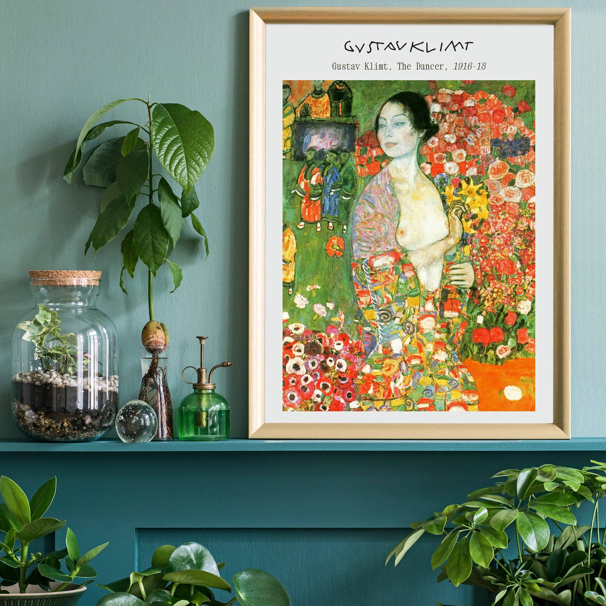 Ink & Drop – Engroshandel Plakat – Gustav Klimt Danserplakaten1