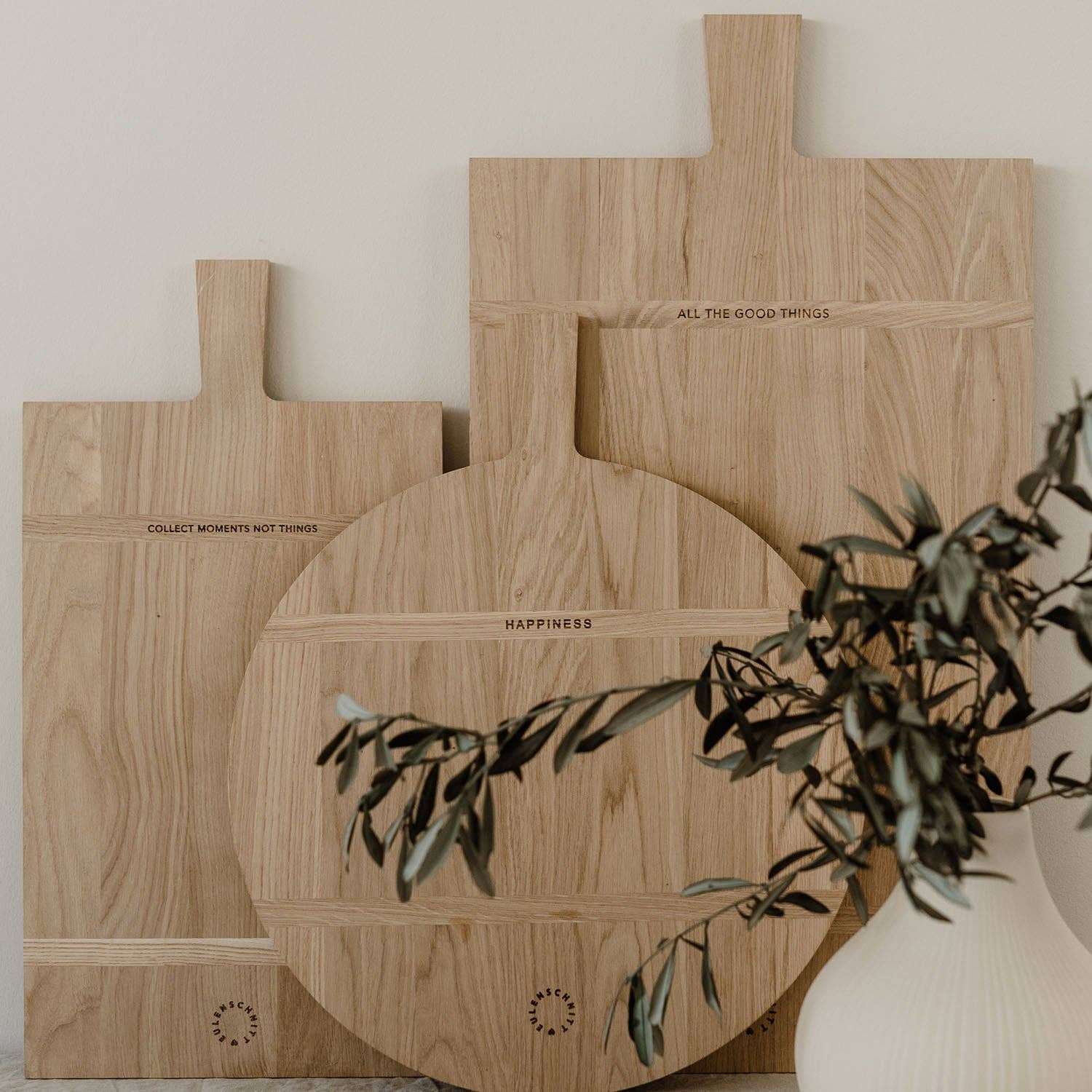 Eulenschnitt - Wholesale Cutting Board - Happiness board 55 cm (PU = 2 pcs)10