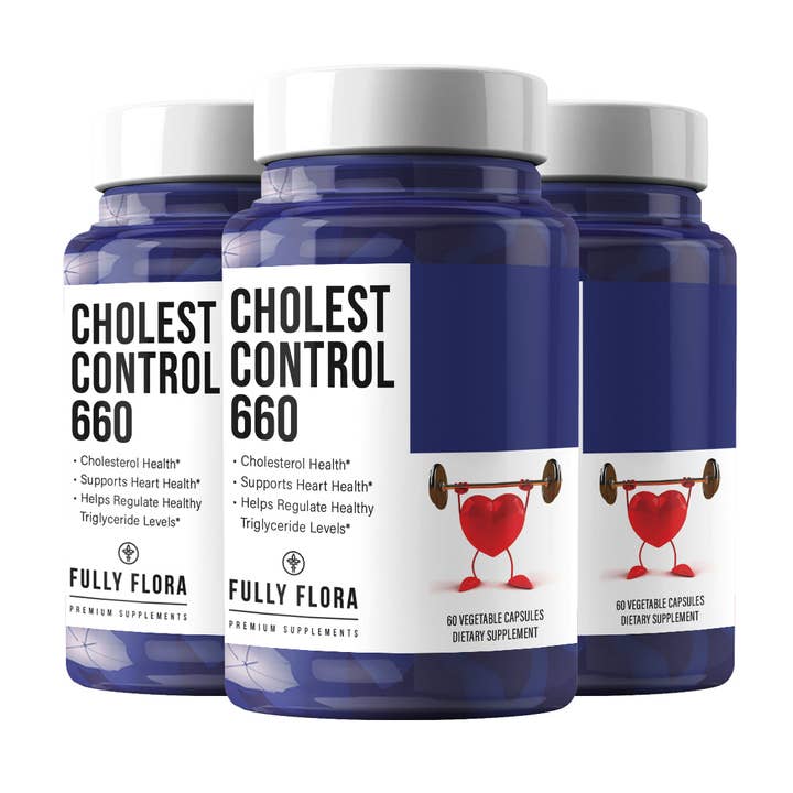 Fully Flora Cholesterol Control Regulator 660mg - 180ct for wholesale by Totally Products