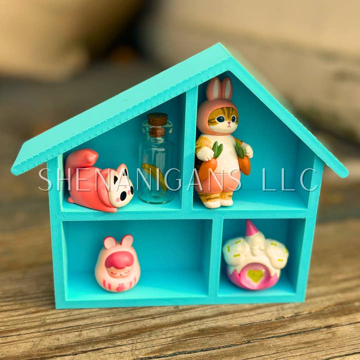 Curio Shelf House - Trinket, Desk, Crystal for wholesale by Shenanigans By Sam