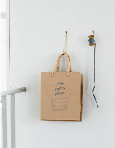 Fog Linen Work – Großhandel Wandhaken – Messing Einzelhaken (S), 6er-Pack1