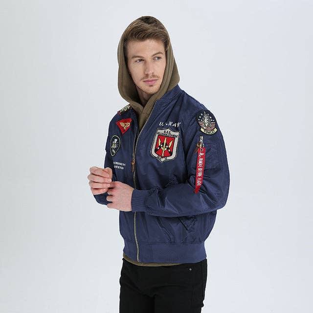 Ecovear - Wholesale Bomber Jacket - Men's - Flight Men's Bomber Jacket2