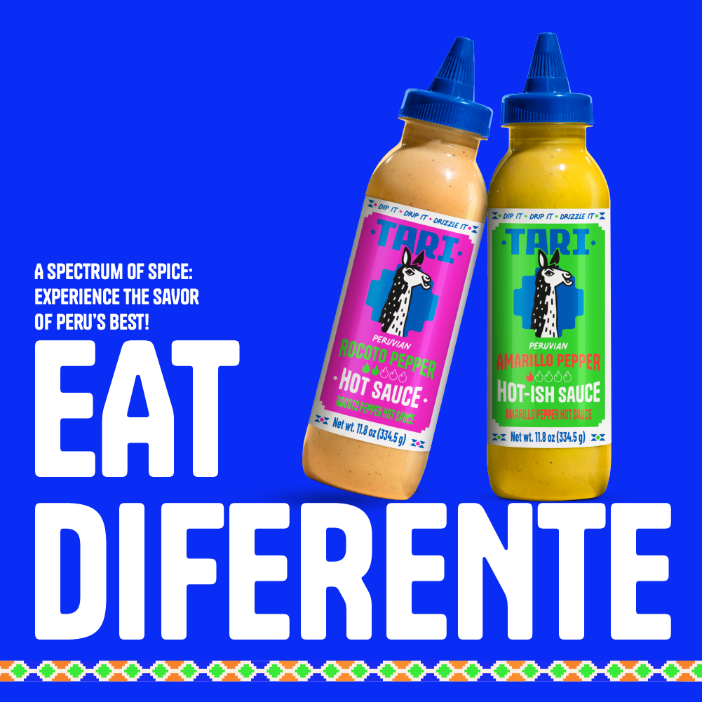 Tari Peruvian Hot Sauce - Wholesale Hot Sauce - Tari Hot Sauce - Aji Amarillo - 11.8 oz11