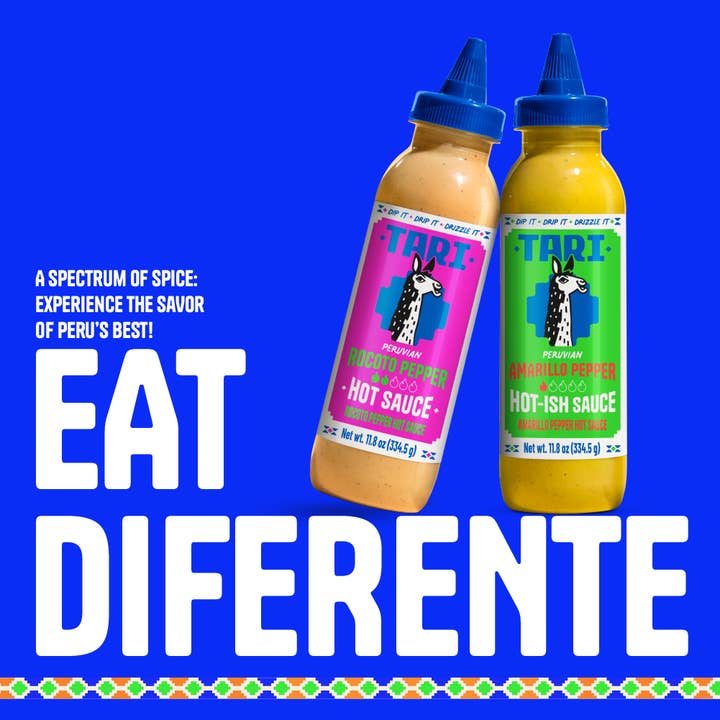Tari Peruvian Hot Sauce - Wholesale Hot Sauce - Tari Hot Sauce - Aji Amarillo - 11.8 oz11