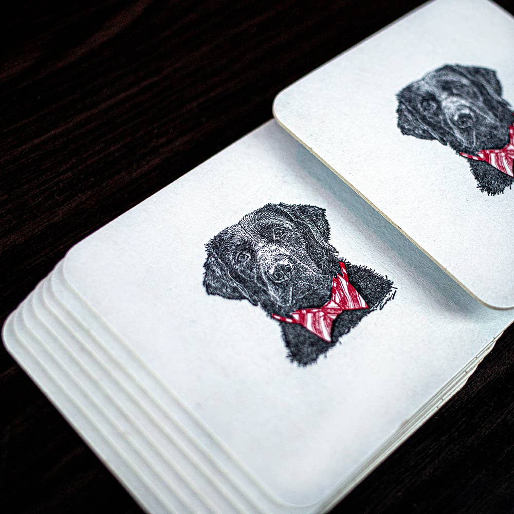 Ancesserie Letterpress - Wholesale Coasters - Festive Lab Coasters1